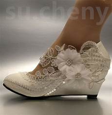 Wedding White Wedge Shoes by Lace White Ivory Sequin Wedding Shoes Wedding White Wedge Shoes