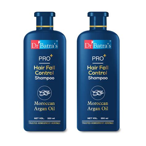 Buy Dr Batra's Pro + Hair fall Control shampoo - 350ml | Moroccan Argan ...