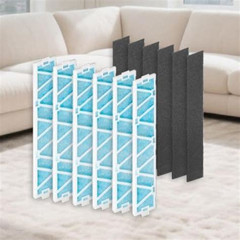 ECOMISTIQ® AC Filter Replacement Sturdy HEPA with Frame Dust Collection ...