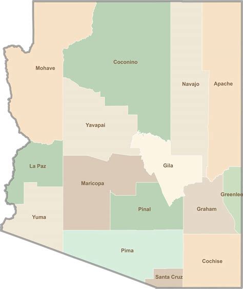 Coconino County Map, Arizona - US County Maps
