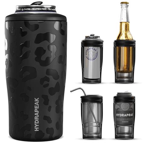 Buy Hydrapeak 4-in-1 Insulated Bottle and Can Cooler - Fits 12 oz Slim ...