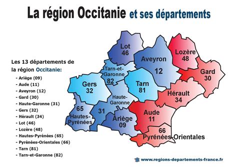 Département 12 : l'AVEYRON carte, région, localisation et départements ...