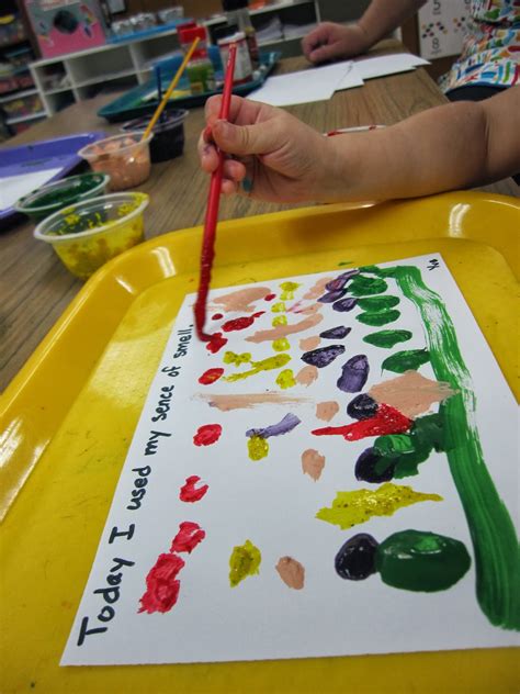 5 Senses Art Activities For Preschoolers - Free Printable Worksheet