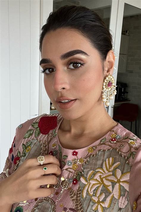 Summiyya ( House of misu ) In Fringes suit – Gazal Gupta Couture