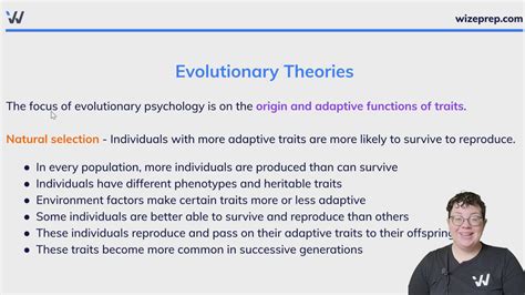 Evolutionary Theories - Wize University Psychology Textbook | Wizeprep