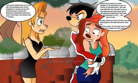 Damn Max Knows How To Protect His Girl | Disney fan art, Goofy disney ...