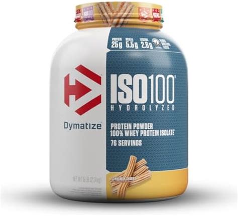 Dymatize Nutrition ISO100 Hydrolyzed Whey Protein Isolate | Fast ...