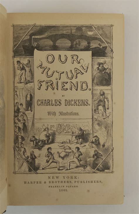OUR MUTUAL FRIEND | Charles Dickens | First US Edition