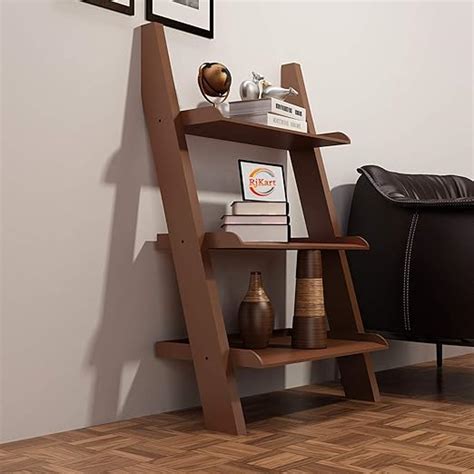 RJKART Furniture Furniture Bookcase Ladder Shelf & Room Organiser ...