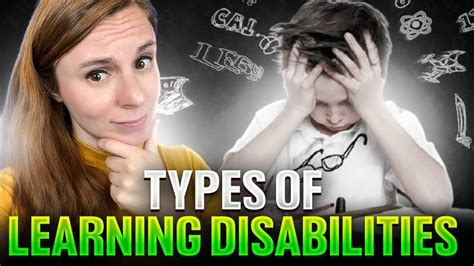 Image result for Types of Learning Disabilities