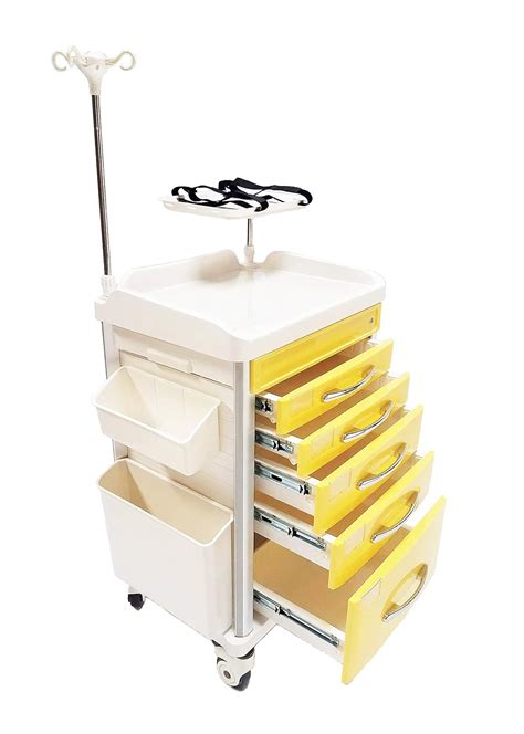 MS3C-550, Lite Mobile Crash Cart with Emergency India | Ubuy