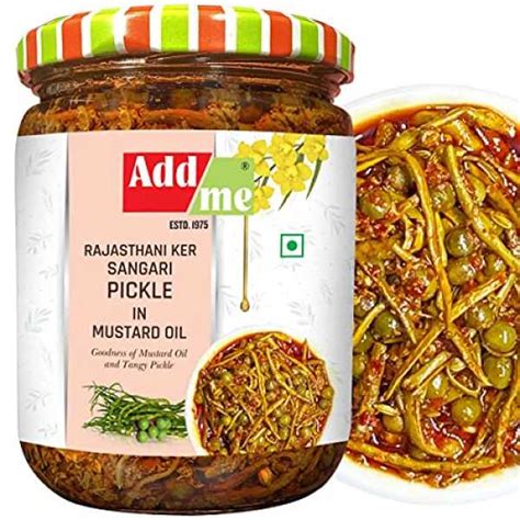 Add me Tenti Kair sangri Pickle panchkuta 500g Glass Pack, Rajasthani ...