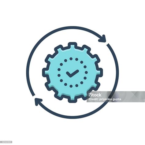 Sync Synchronize Stock Illustration - Download Image Now - Coordination ...