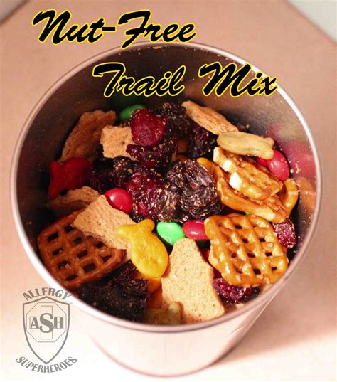 Nut-Free Trail Mix - Allergy Superheroes Blog
