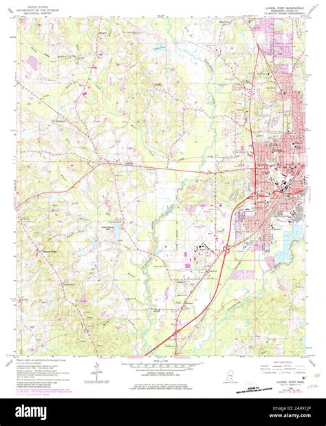 Laurel Mississippi Downtown Map at Cynthia Almon blog