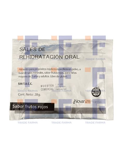 Sales De Rehidratacion Oral X Sobre - Dextrosa 20 G + Sodio,cloruro 3,5 ...