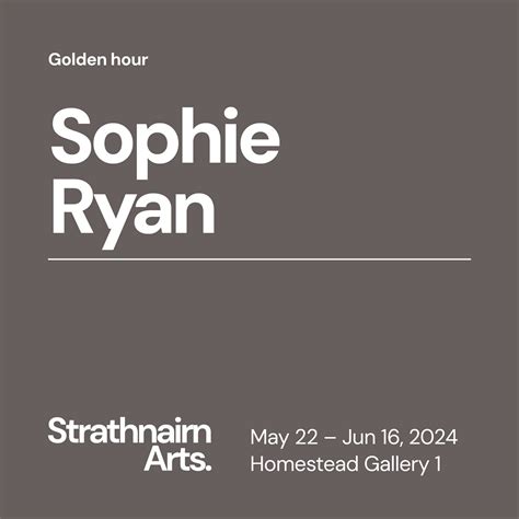 Sophie Ryan — Strathnairn