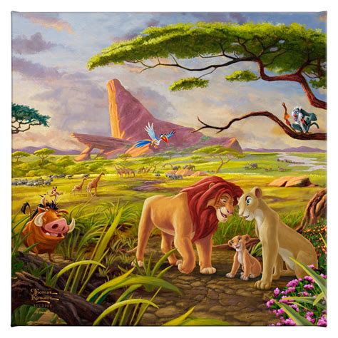 Disney The Lion King Remember Who You Are - 14" x 14" Gallery Wrapped ...