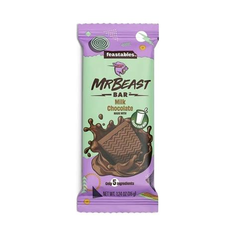 Buy Feastables Mr Beast Bar Milk Chocolate | 24 Bars Online at Lowest ...