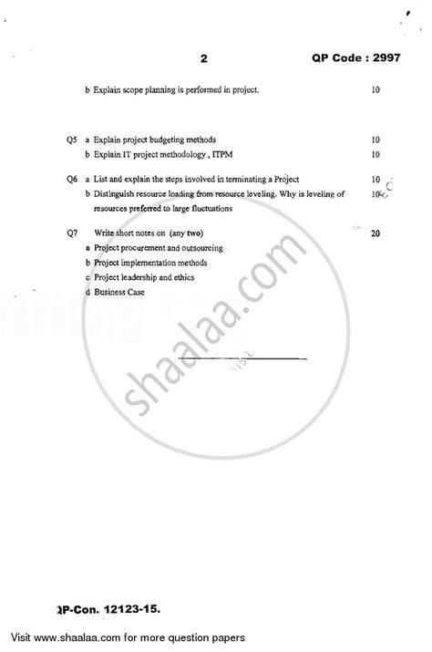 Software Project Management 2015-2016 BE IT (Information Technology ...