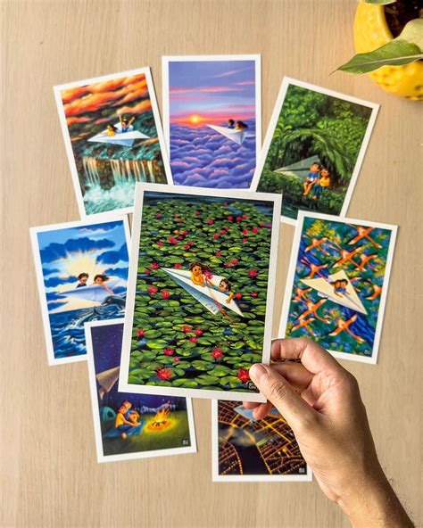 Flight of Imagination - Postcards – Ru&Chai