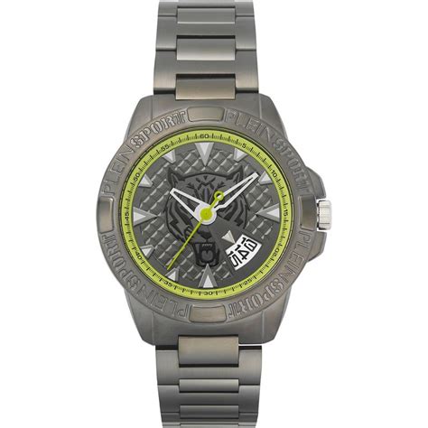 Buy Plein Sport Touchdown Analogue Grey Dial Men Watch - PSFBA1023 (M ...