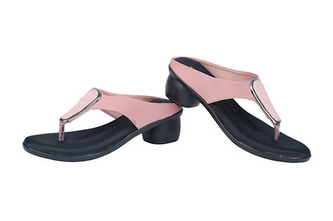 Ladies Comfort Heel Chappal 912923 – SREELEATHERS