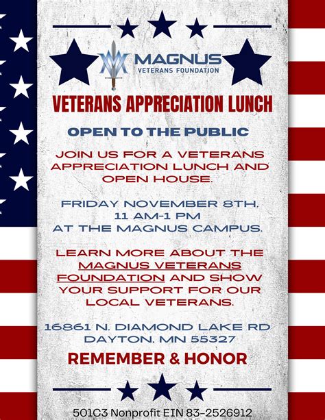 Events from December 6, 2021 – January 3, 2022 – Magnus Veterans Foundation