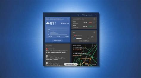 [Windows 10] How To Enable News and Weather Widget with Regedit and ...