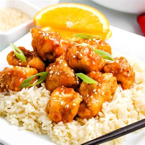 Orange Chicken And Rice