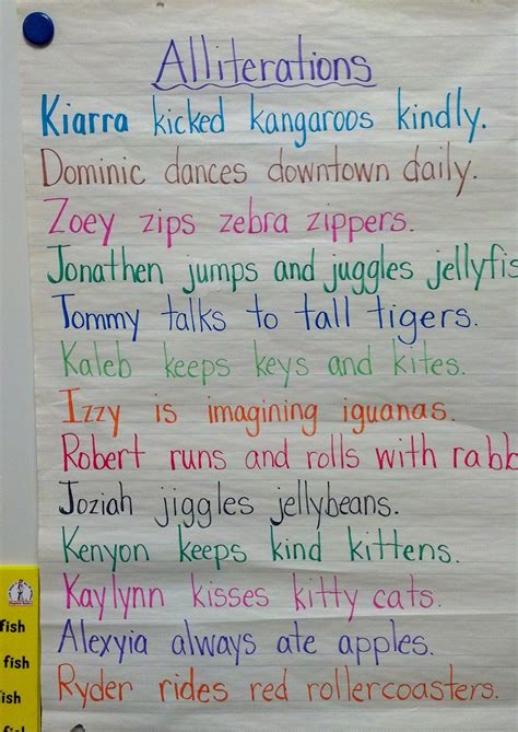 Sample Of Alliteration Poem