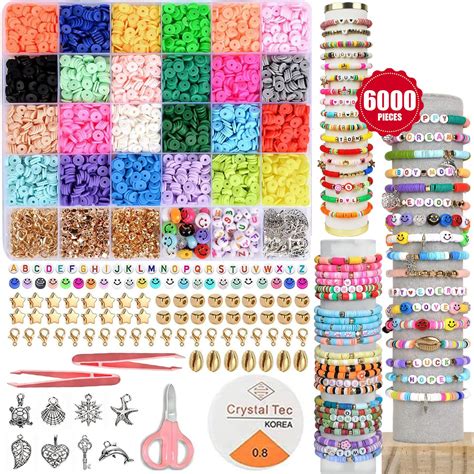cairnsage 6000 pcs Bracelet Making Set for Girls - Jewellery Making ...