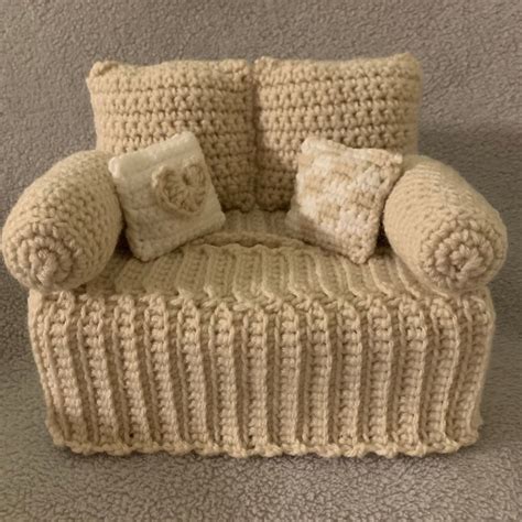 Image result for Couch Tissue Box Cover Pattern
