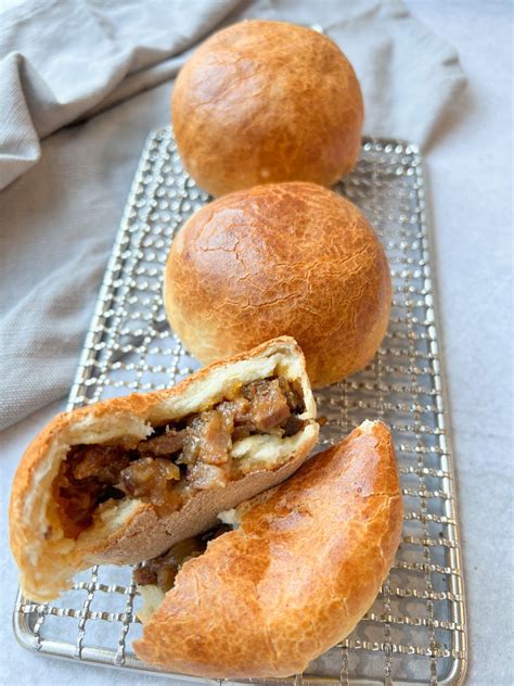 Chinese Baked BBQ Pork Buns Hand + Heart Gluten Free