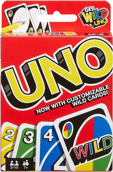 Mattel Uno Playing Card Game For 7 Yrs And Above For Adult,Set Of 112 ...