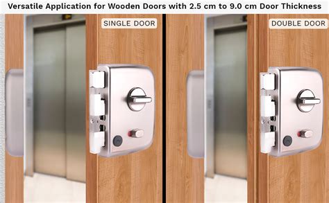 Godrej Rim Lock I Centaur EXS+ I 1CK Deadbolt I for Inside/Outside ...