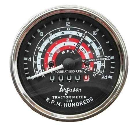 MPH Clockwise Tachometer for Massey Ferguson 35-894423M91 : Amazon.in ...