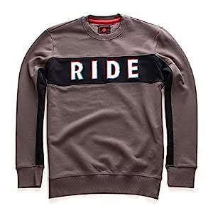 Royal Enfield Men's Cotton Crew Neck Universal Fit Sweatshirt ...