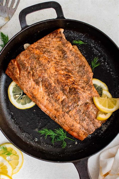 Cast Iron Salmon - Spoonful of Flavor