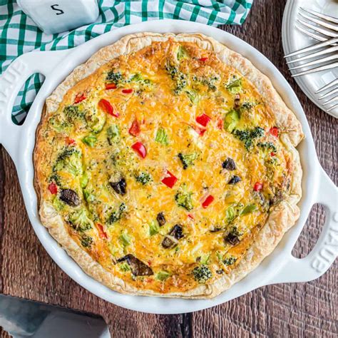 Vegetable Quiche For A Crowd Spring Veggie Quiche Wine4Food