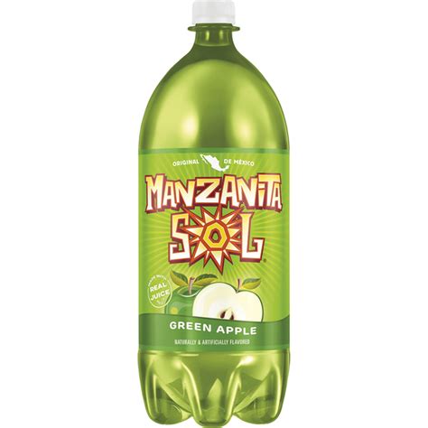 Manzanita Sol Soda, Green Apple (2 L) Delivery or Pickup Near Me ...