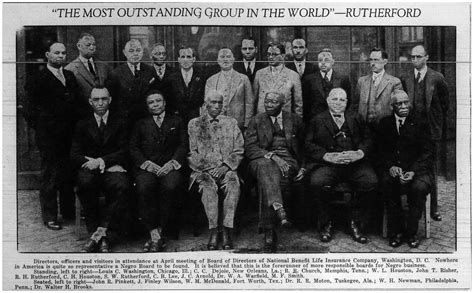 National Benefit Life Insurance Company – Jari C. Honora – Historian ...