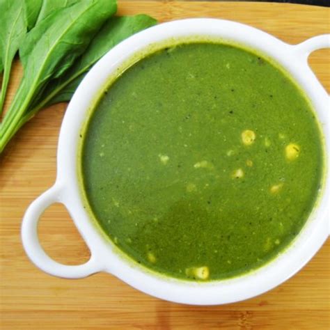 Spinach Soup Recipe | Creamy Palak Soup - MUMMY RECIPES