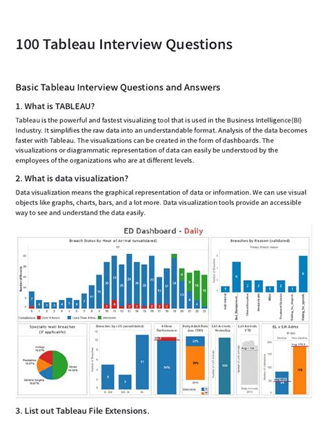 Image result for Tableau Scenario-Based Interview Questions