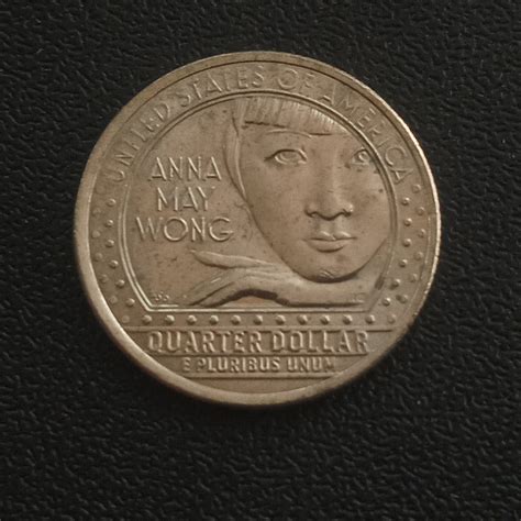 1/4 Dollar (Anna May Wong) - U.S.A - American Women Quarter Program ...
