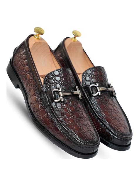 Vantier Classic Horsebit Pebble Coffee – Vantier Shoes