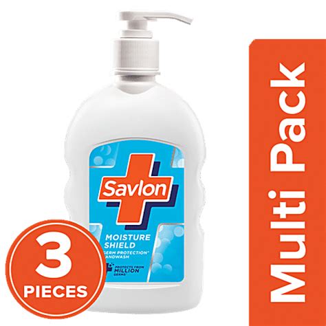 Buy Savlon Moisture Shield Germ Protection Liquid Handwash - Prevent ...