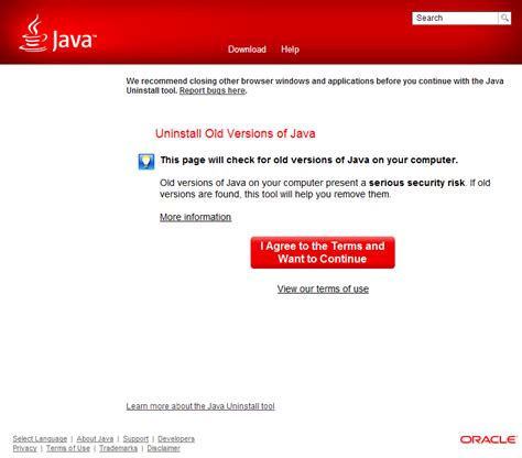 Java Remove Old Installation 的图像结果