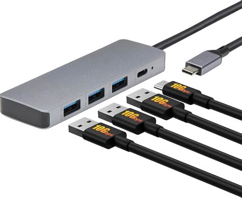 Amazon.com: Amazon Basics USB 3.2/3.1 Gen 2 Multiport USB C Hub Dock ...
