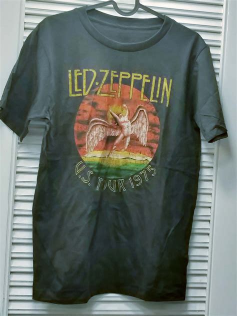 Led Zeppelin 100% Cotton New Vintage Band T Shirt - Vintage Band Shirts